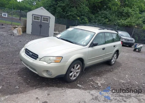 2007 Subaru Outback 2.5I z USA, uszkodzony, nr VIN 4S4BP61C177305309